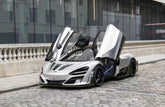 McLaren 720S 2018 2019 2020 2021 2022 2023 & 750S 2023-ON 765LT 2021 2022 with Aftermarket Parts - Man Style Front Bumper & Lip Pre-preg Carbon Fiber / FRP from Aero Republic
